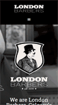 Mobile Screenshot of londonbarbers.ca